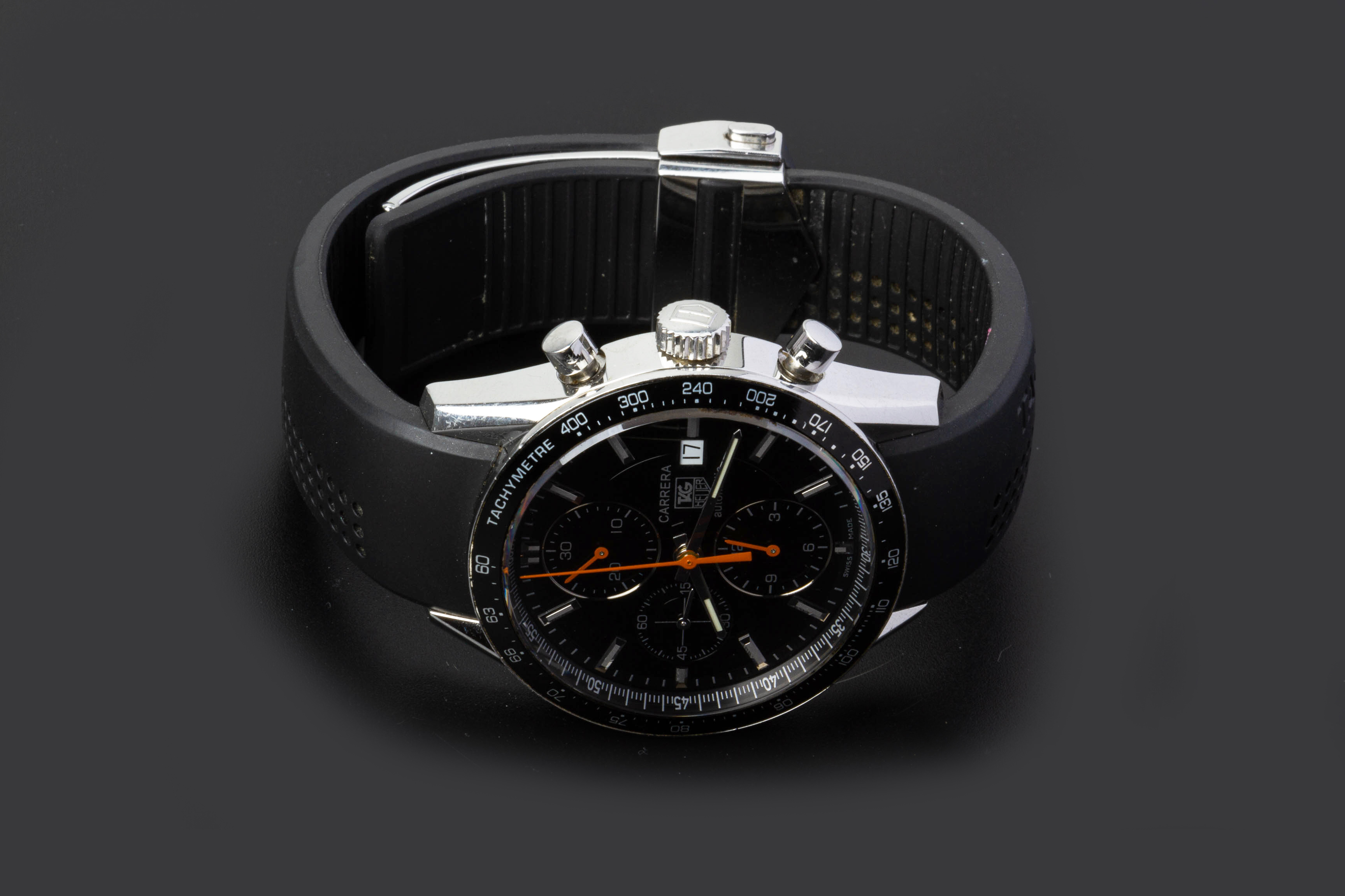 A TAG HEUER CARRERA AUTOMATIC CHRONOGRAPH WRISTWATCH - Image 4 of 4