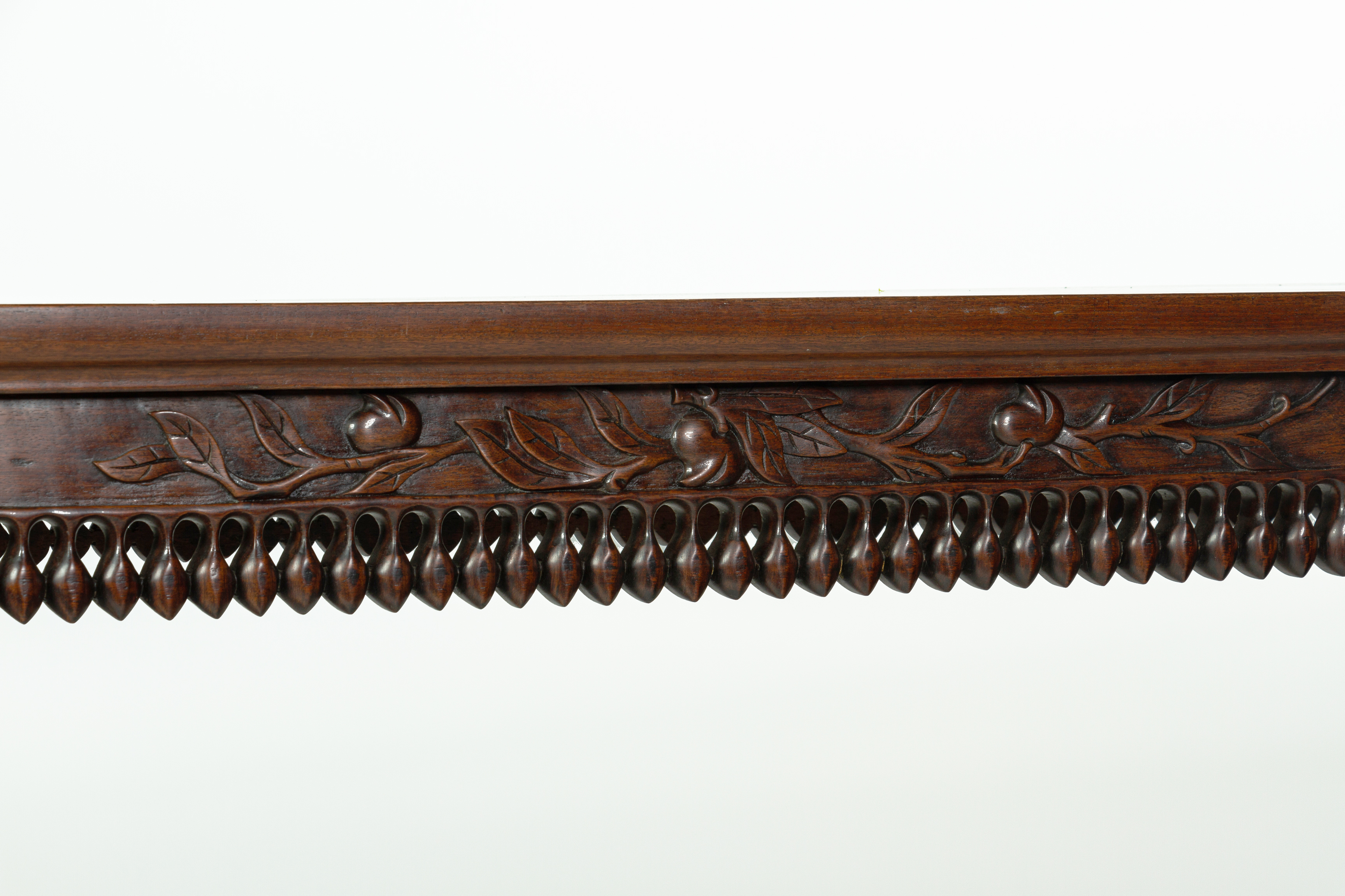 A LARGE CHINESE CARVED HARDWOOD ALTAR TABLE - Image 3 of 4