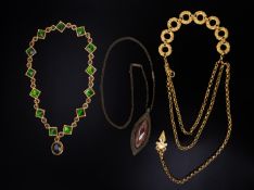 A GROUP OF EMANUAL UNGARO AND OTHER COSTUME JEWELLERY