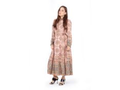 A BODEN 'MARIAM DRESS' IN OLD ROSE