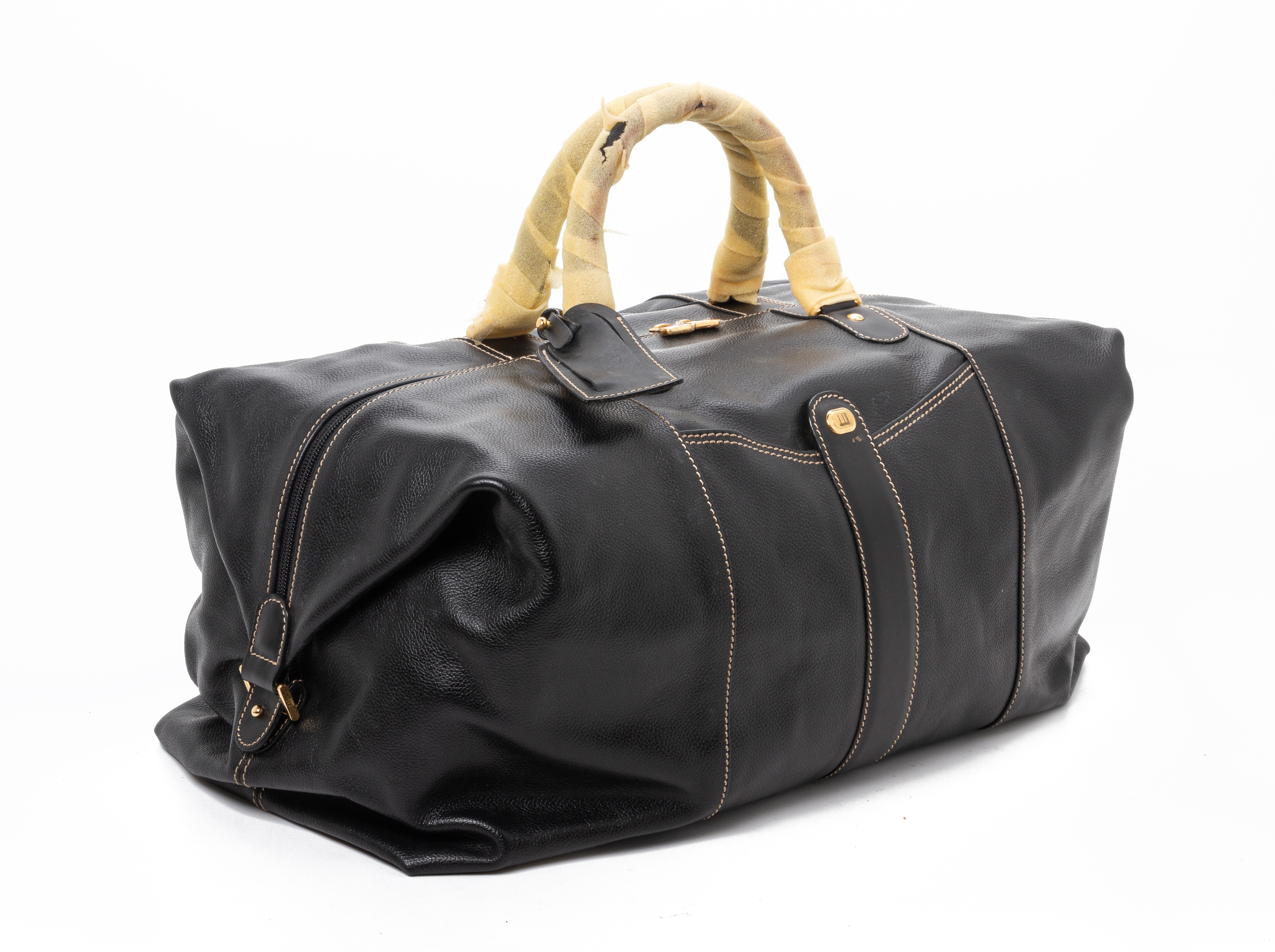 TWO DUNHILL LEATHER HOLDALLS - Image 2 of 9