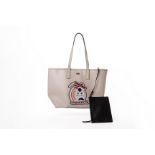 A KARL LAGERFELD 'CHOUPETTE' TOTE BAG