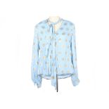 A SOMERSET BY ALICE TEMPERLEY BLUE BLOUSE