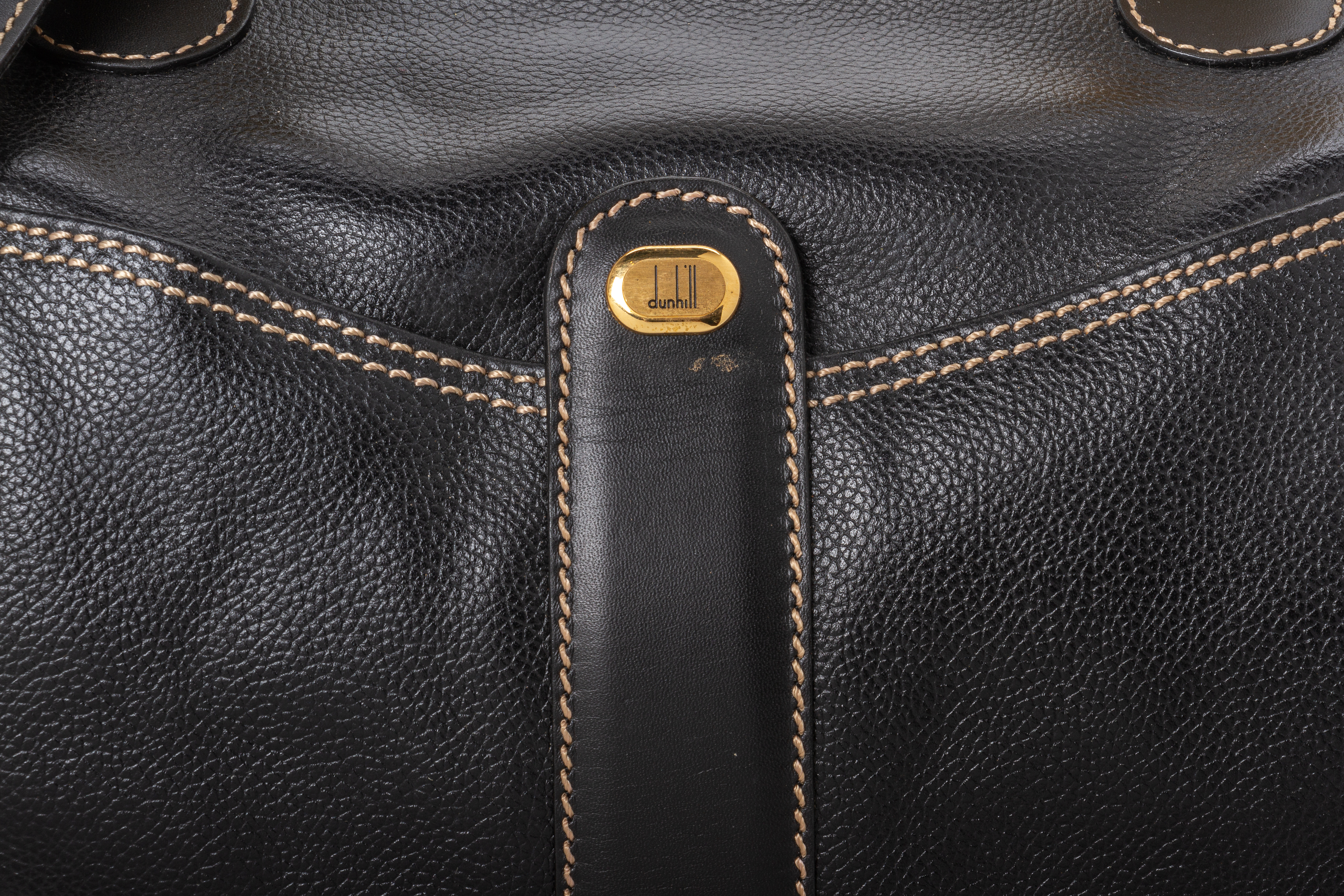 TWO DUNHILL LEATHER HOLDALLS - Image 3 of 9