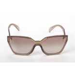 A PAIR OF PRADA HIDE COLLECTION SUNGLASSES