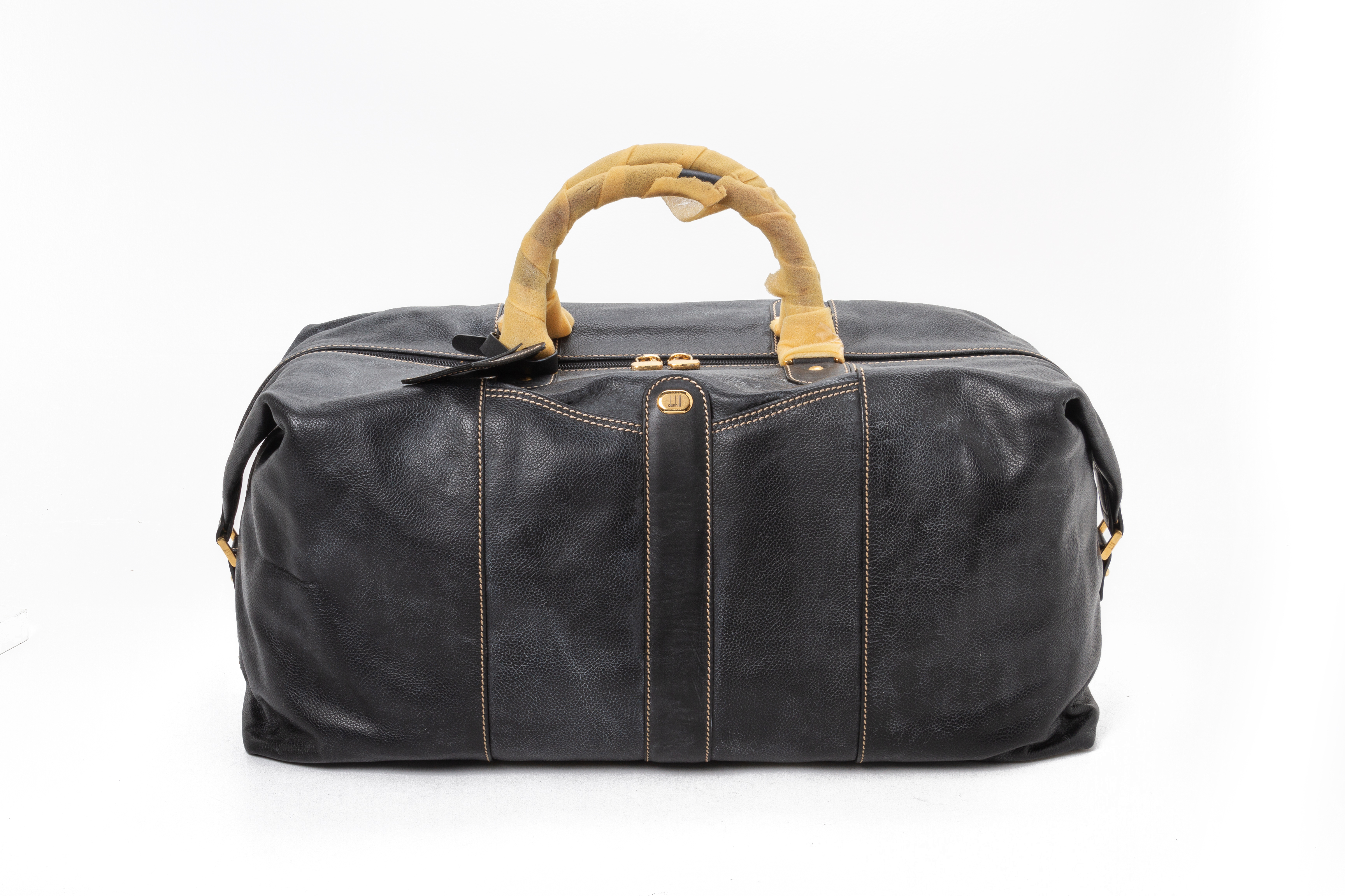 TWO DUNHILL LEATHER HOLDALLS - Image 6 of 9