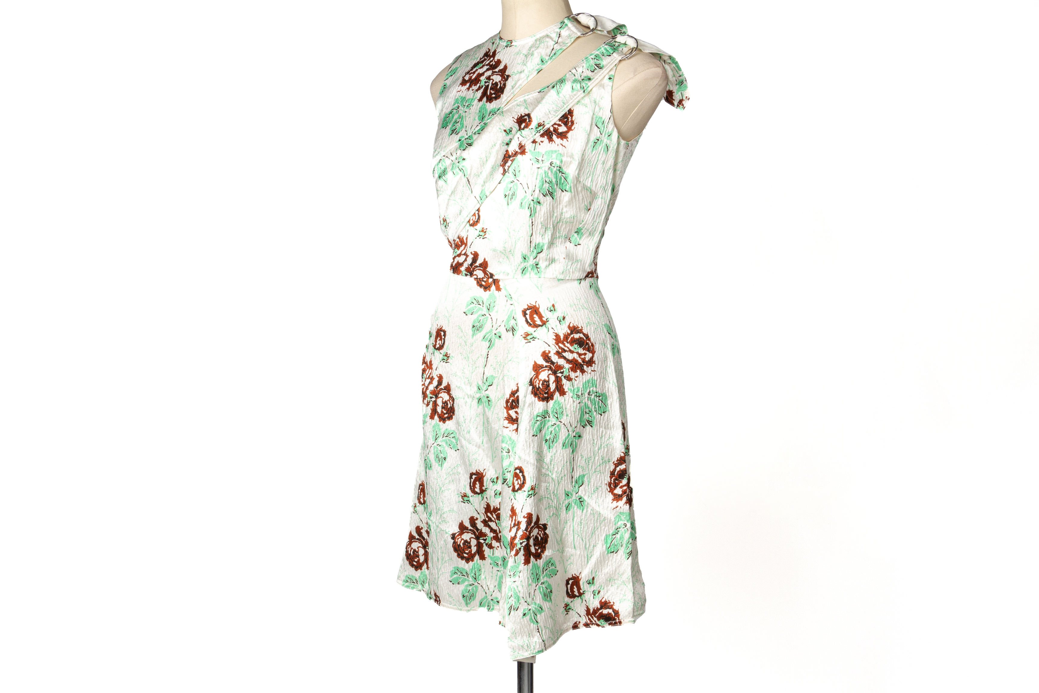 A VICTORIA BECKHAM PEONIES AND VINES DRESS - Image 2 of 3