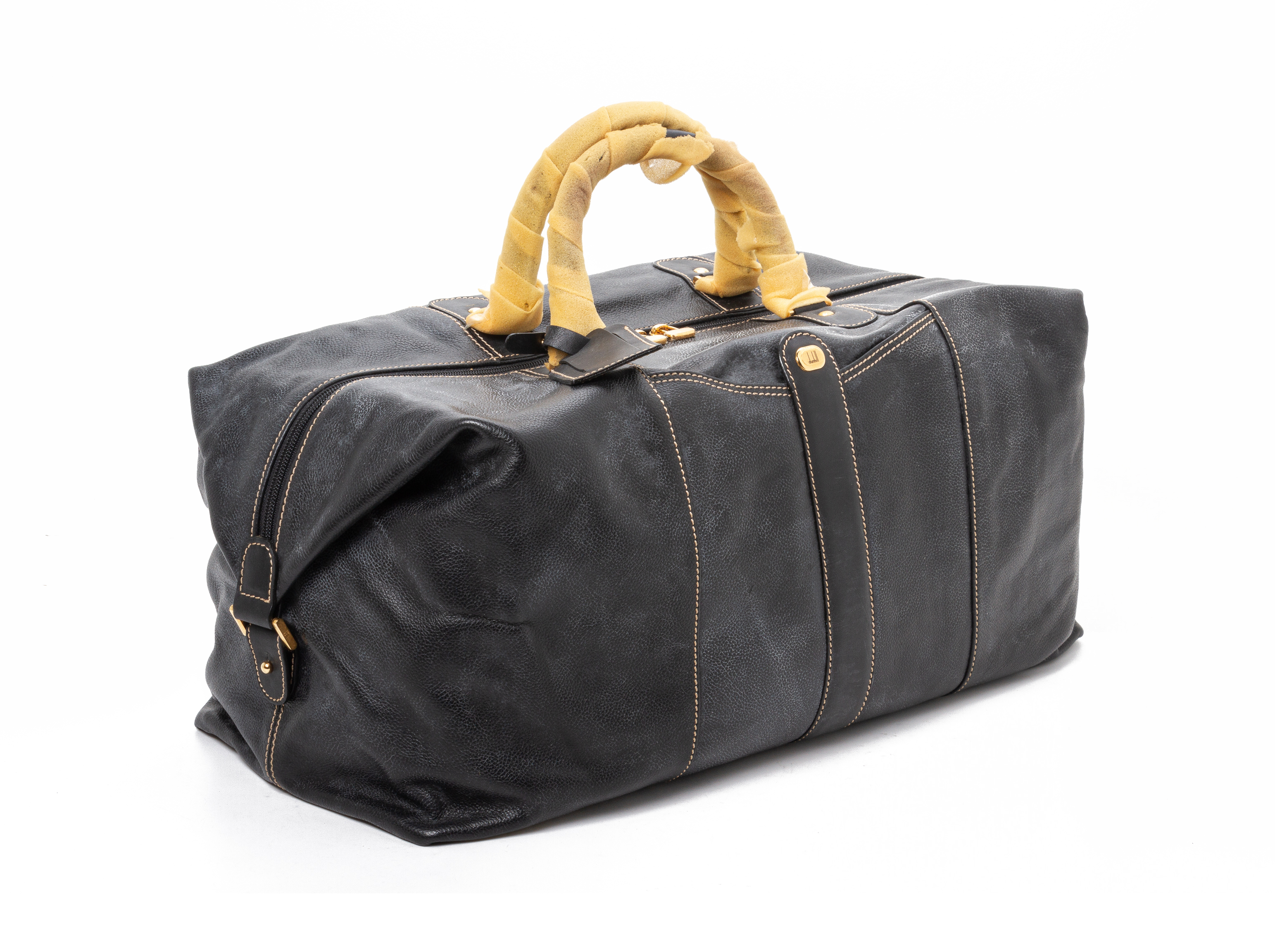TWO DUNHILL LEATHER HOLDALLS - Image 7 of 9
