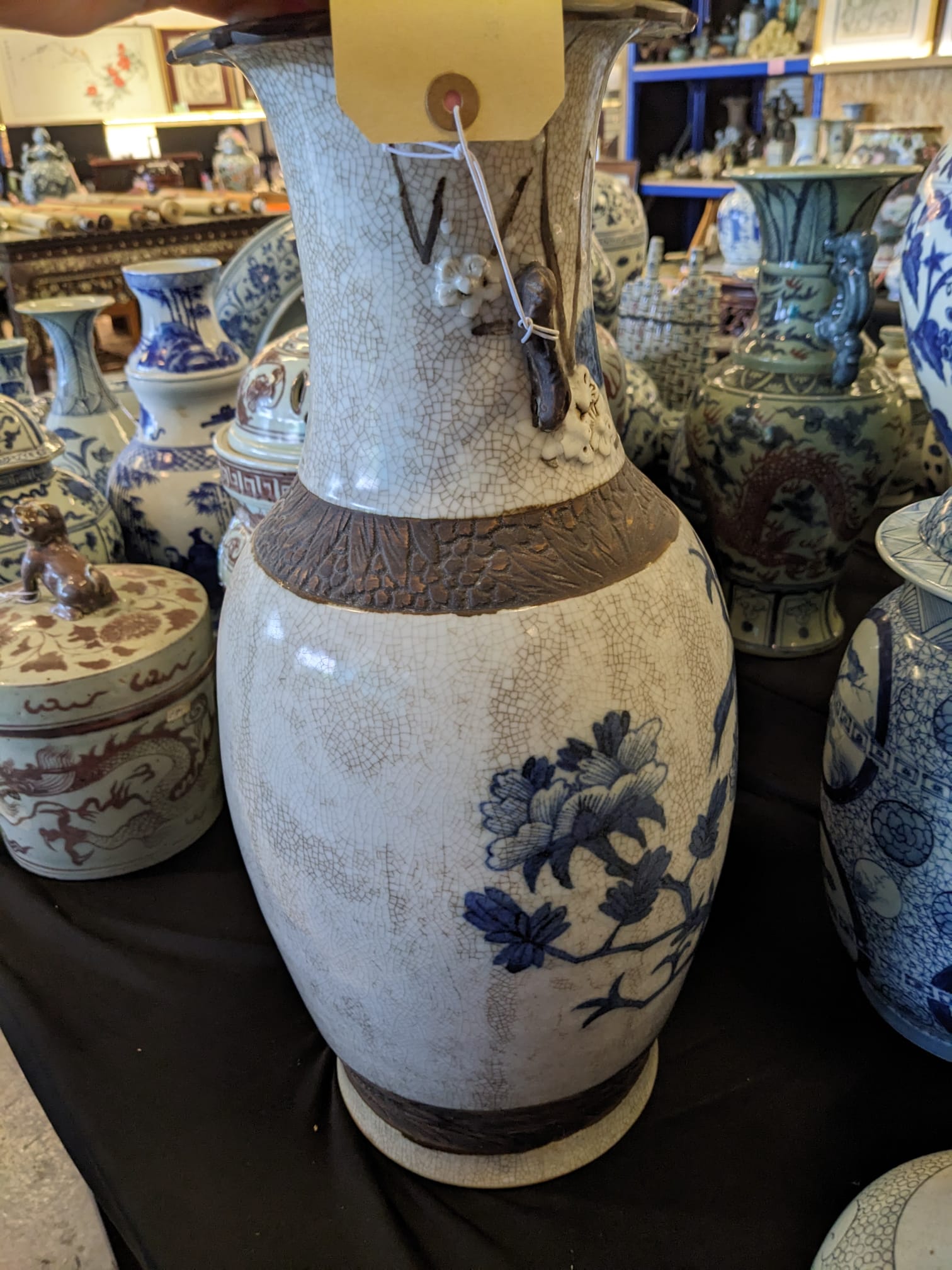 GROUP OF BLUE AND WHITE PORCELAIN ITEMS - Image 28 of 28