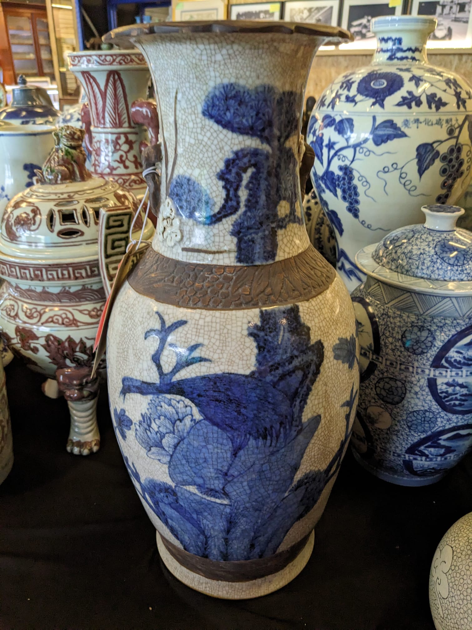 GROUP OF BLUE AND WHITE PORCELAIN ITEMS - Image 21 of 28