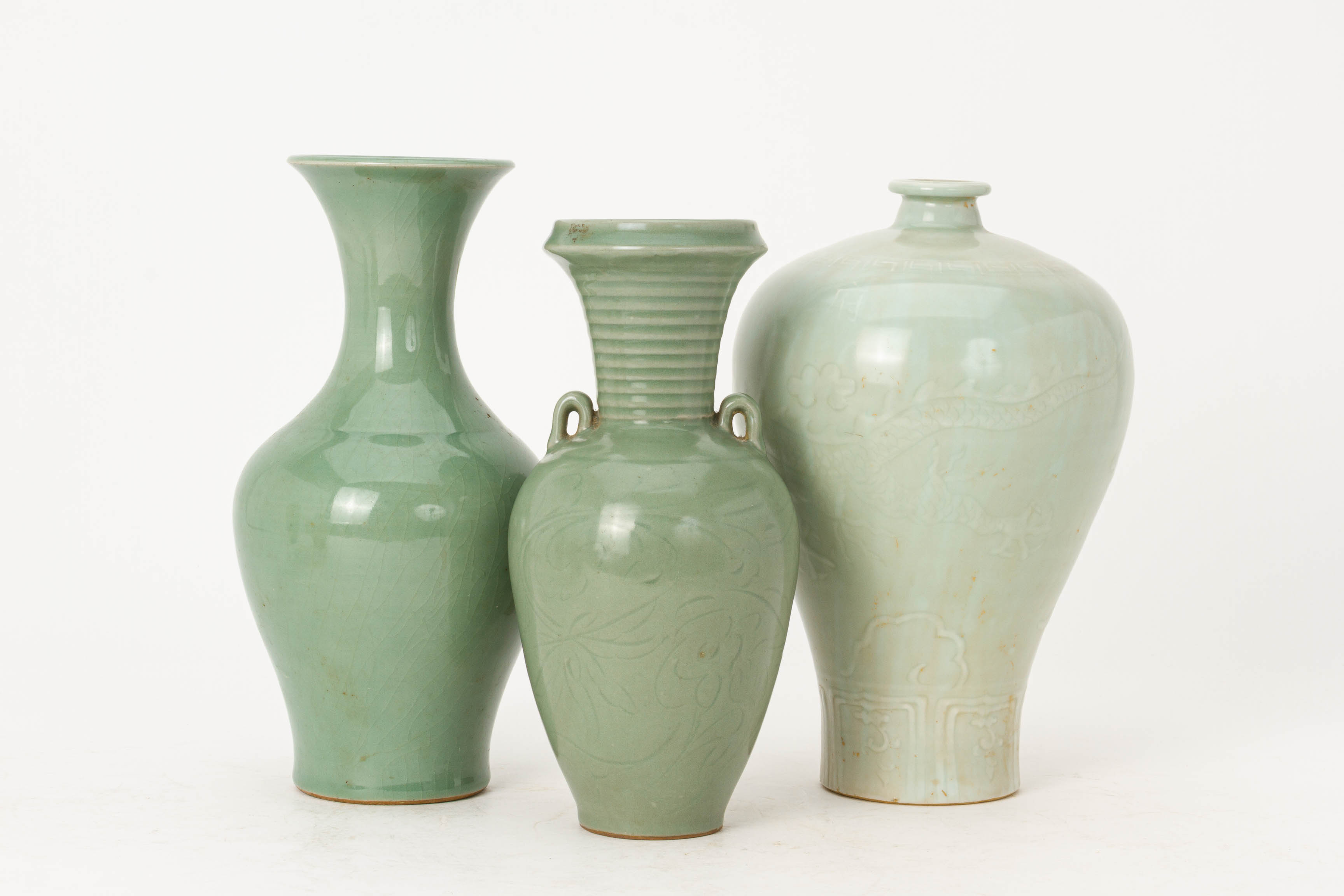 A GROUP OF CELADON CERAMICS - Image 2 of 3