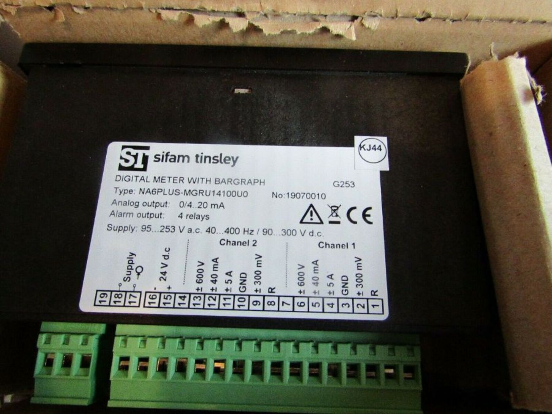 Sifam Tinsley NA6PLUS-MGRU14100U0 Digital Panel Multi-Function Meter 585 1865338 - Image 2 of 2