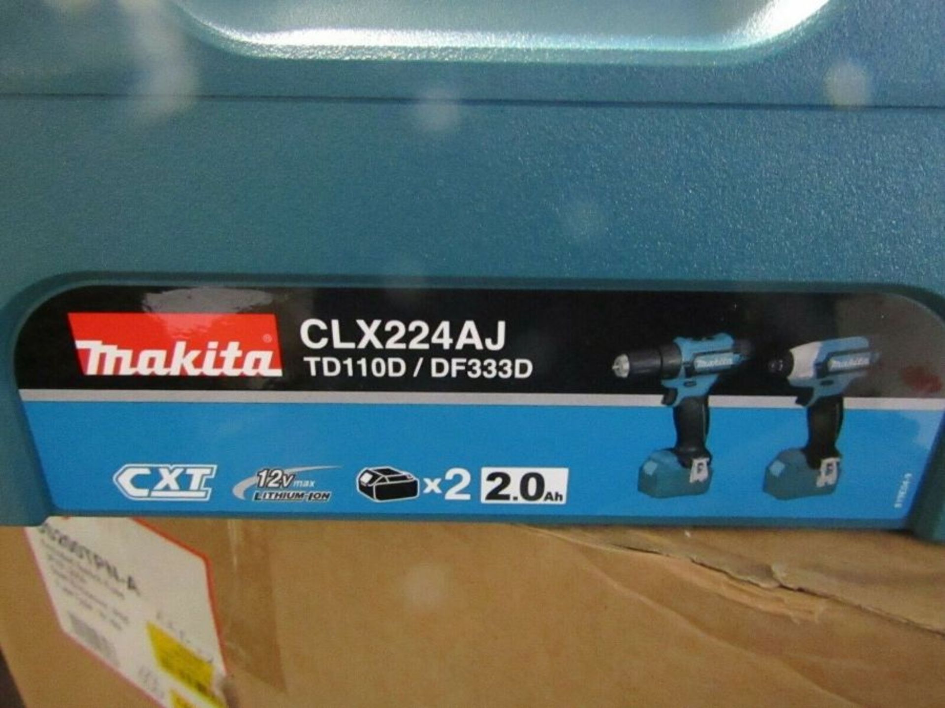 Makita CLX224AJ 12v CXT Cordless Drill Driver/Impact Driver Twin Kit J4 1954823 - Image 4 of 4