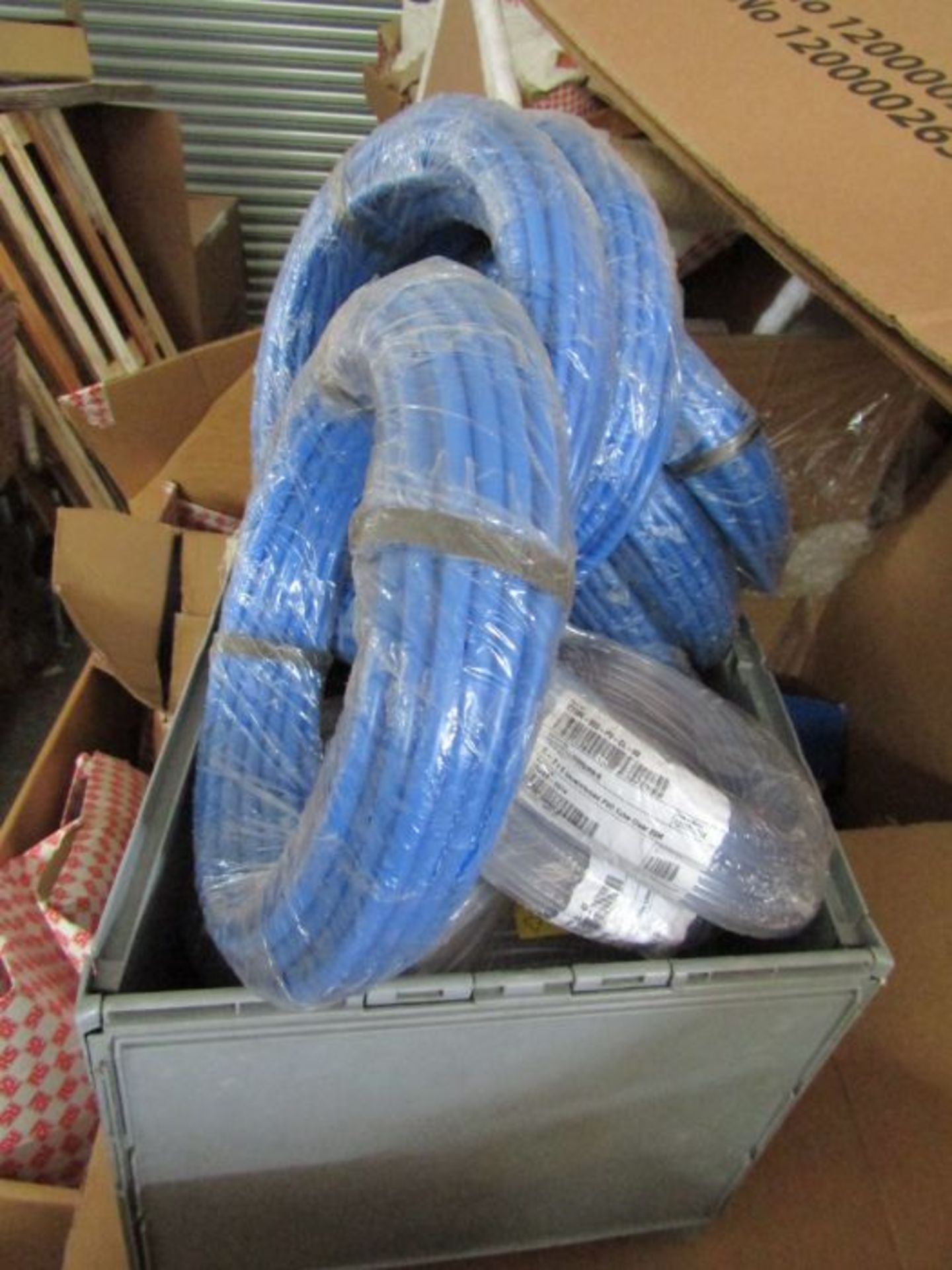 30 Reels of Clear 25m PVC Flexible Tube - 3 sizes + 7 other