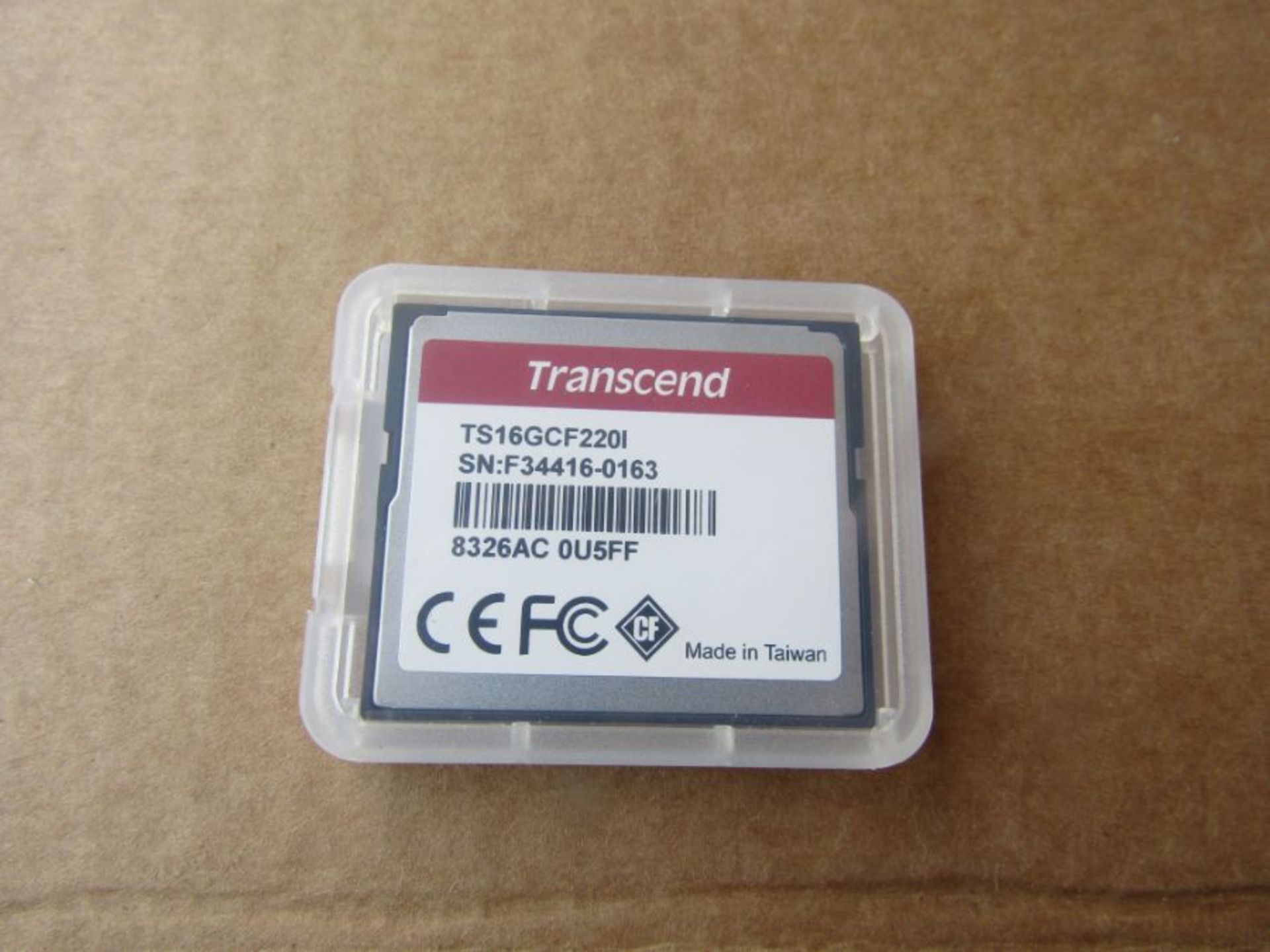 Transcend CF220I CompactFlash Industrial 16 GB SLC Compact Flash Card IT 1249679