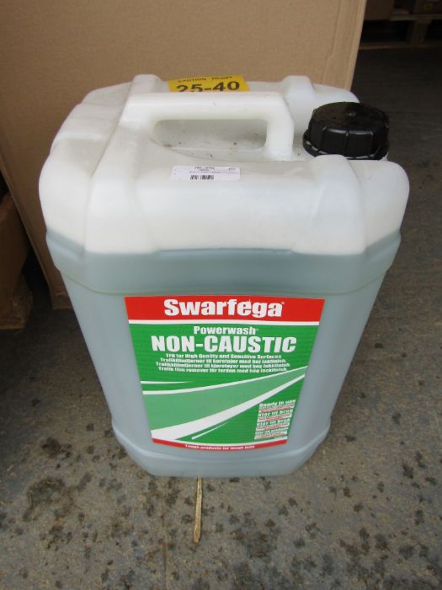 12 x Swarfega Power Wash PNC25L Non-Caustic 25 Litre -NO RESERVE 2009736