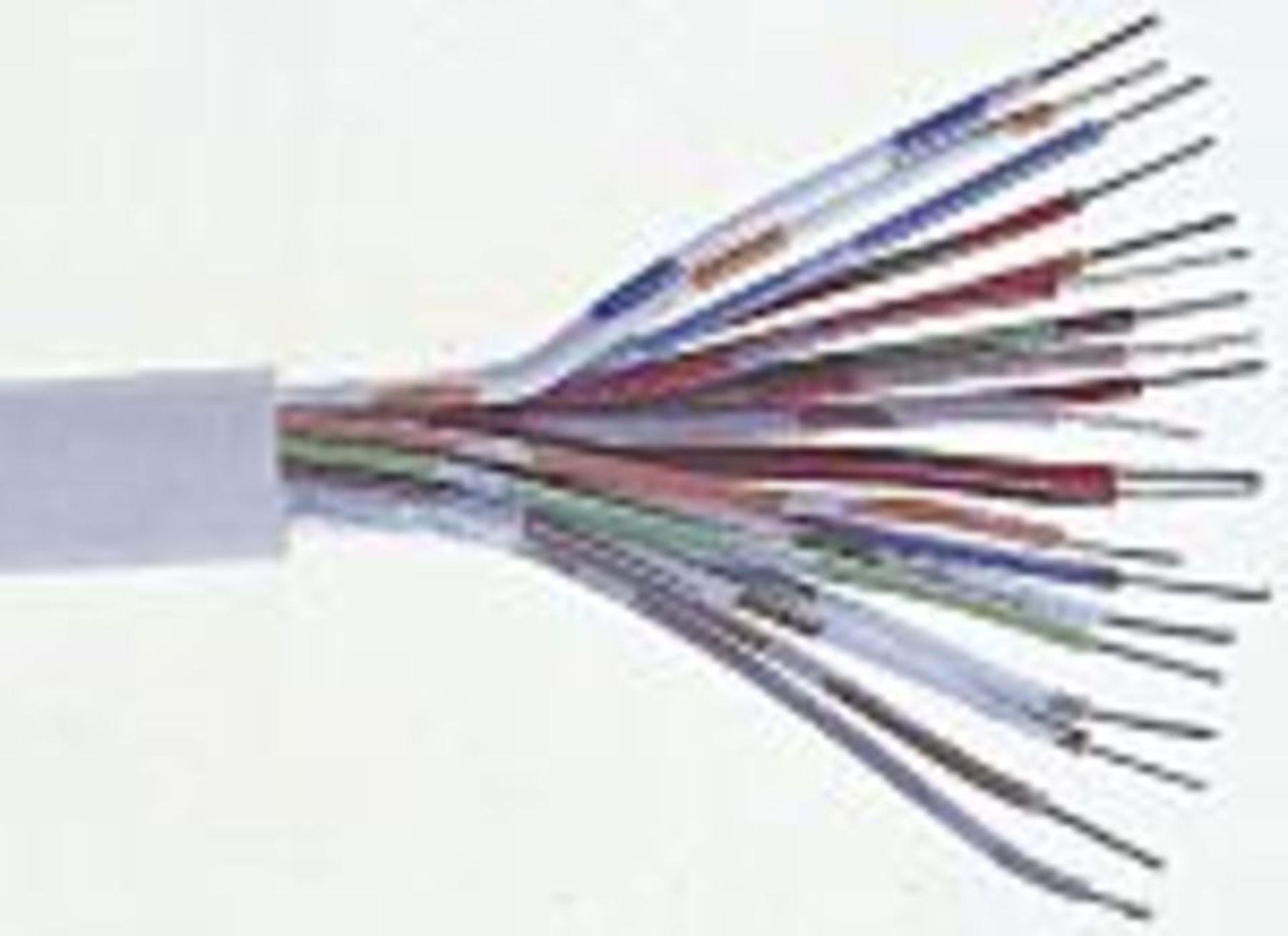 RS PRO 25 Pairs 100m CW1308 Telecom Cable Purple Sheath