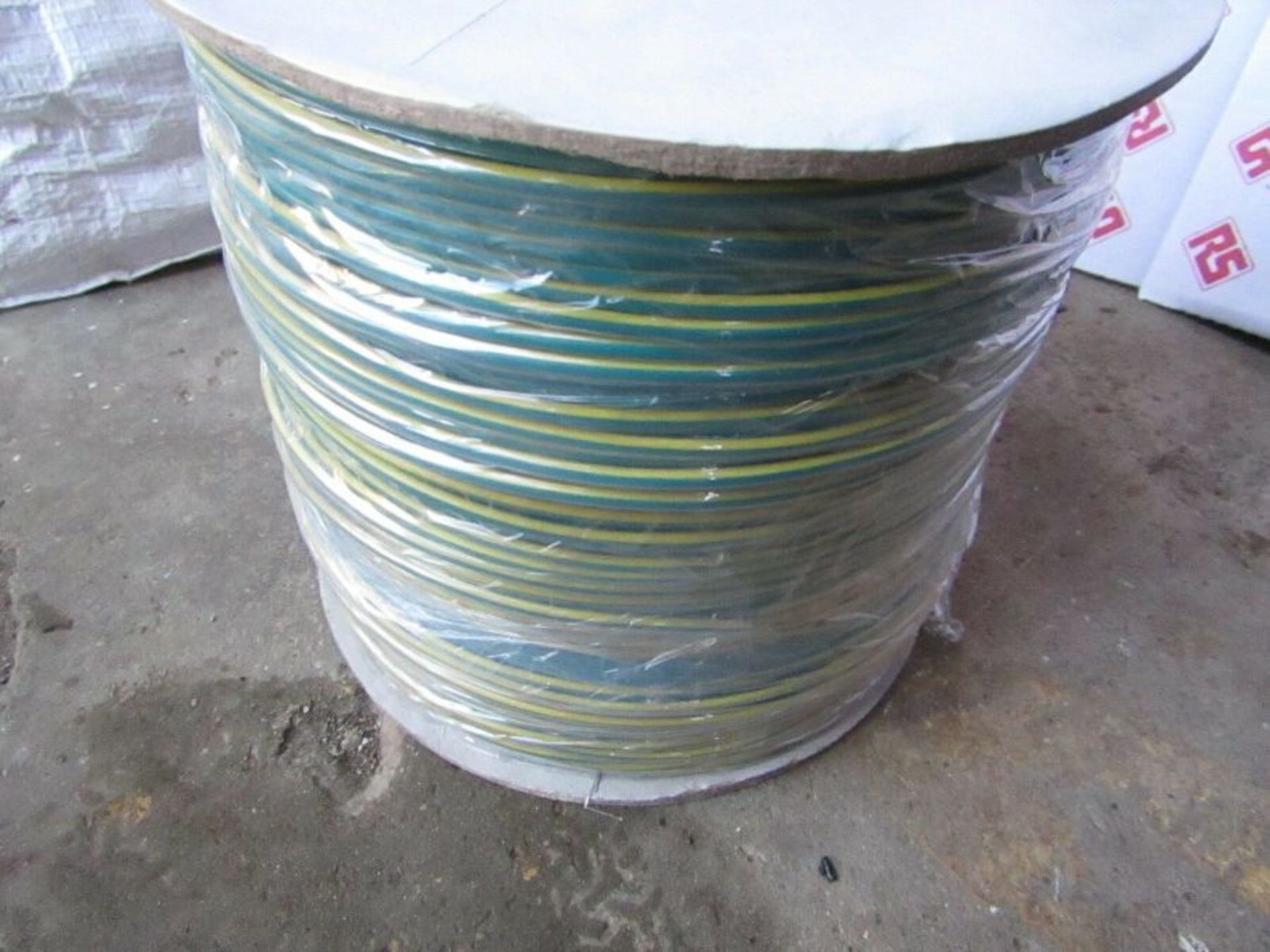305m RS PRO Green/Yellow PVC UL1015 Hookup & Equipment Wire 14AWG H9R7 9108507