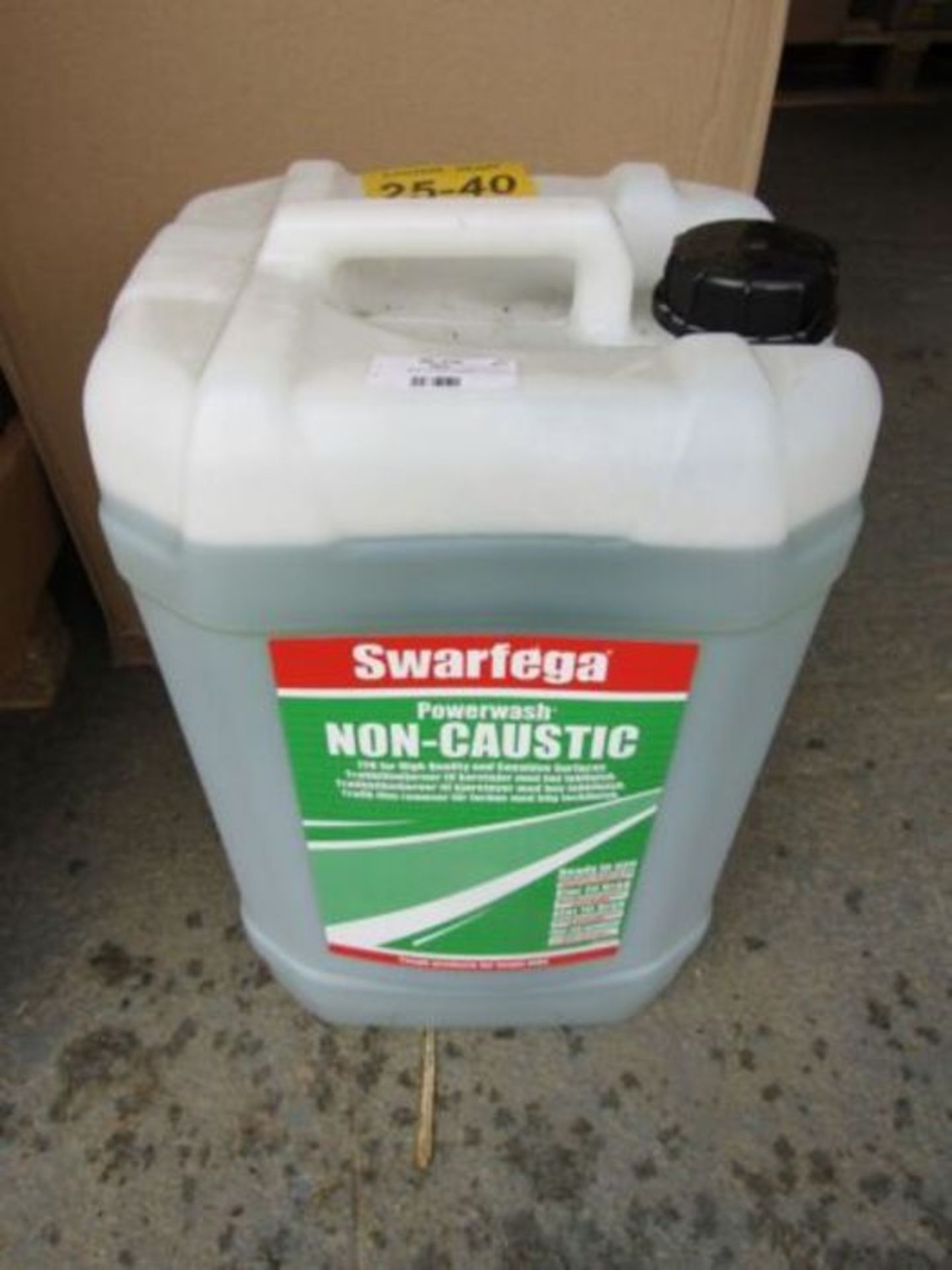 60 x Swarfega Power Wash Non-Caustic 25 Litre bottles PNC25L ebay value of £1.4k