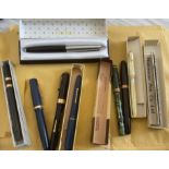 Lot of Vintage Fountain Pens.