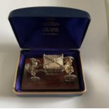 Vintage Boxed Toye Kenning Spencer Solid Silver Queen Elizabeth 11 Jubilee Coach 1977