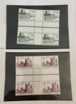 2 x Sheets of High Value United Kingdom Stamps.