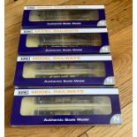 Dapol Model Ralways 4 x Boxed NB-076W Megafrdet Wethered Sets.