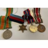 Lot of World War 2 Medals plus Special Constabulary Medal.