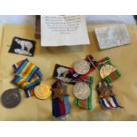 WW1 Pair and WW2 Medals to the Royal Engineers.
