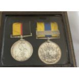 Sudan and The Arbara Medals to 1/Linc/Regt.