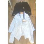 Lot of Naval Uniforms etc belonging to Ian Shewan Radio Operator Royal Navy.