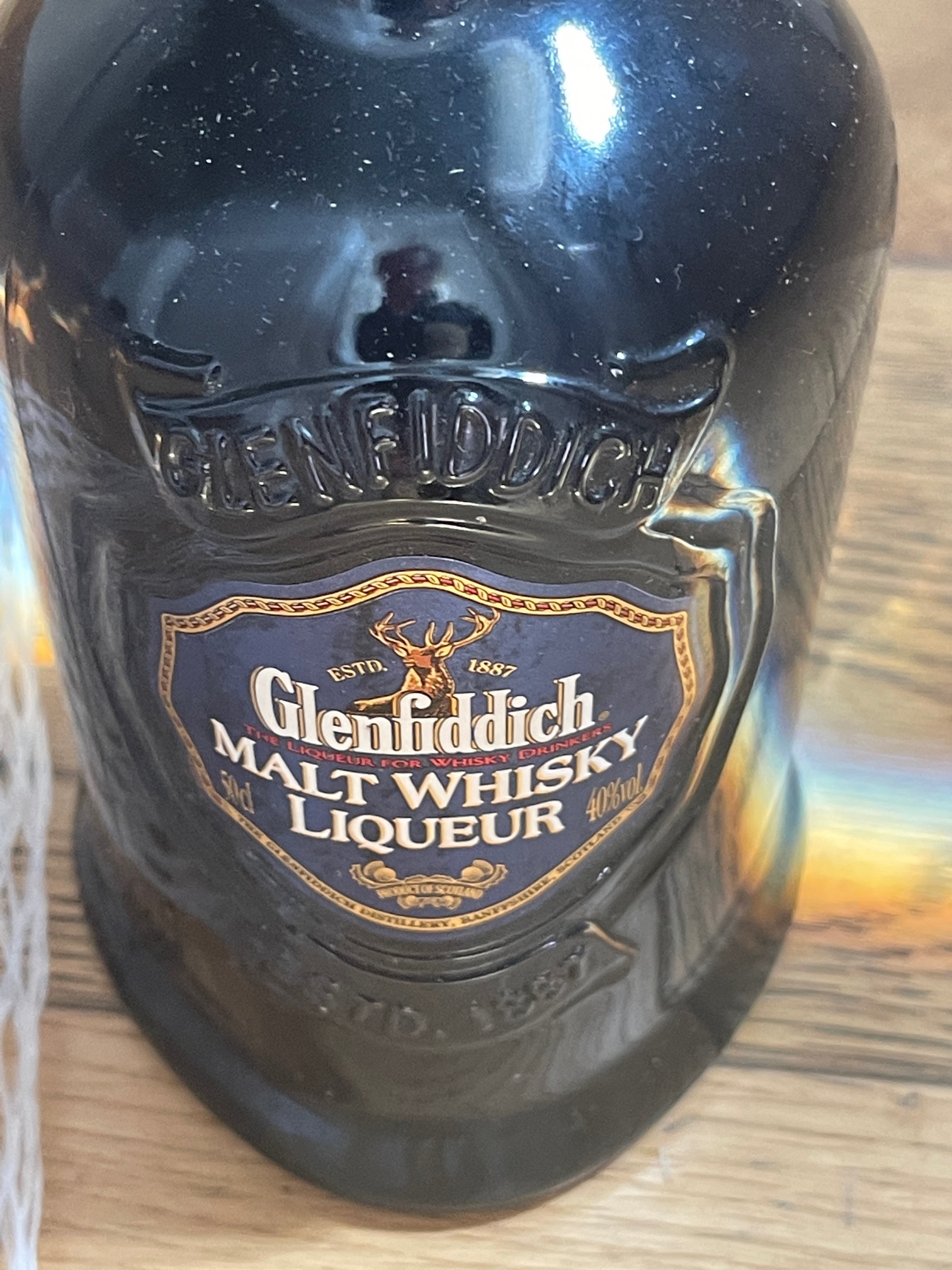 Bottle of Glenfiddich Malt Whisky Liquer - Bottle 2 of 5. - Bild 2 aus 5