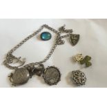 Lot of Vintage Silver Jewellery