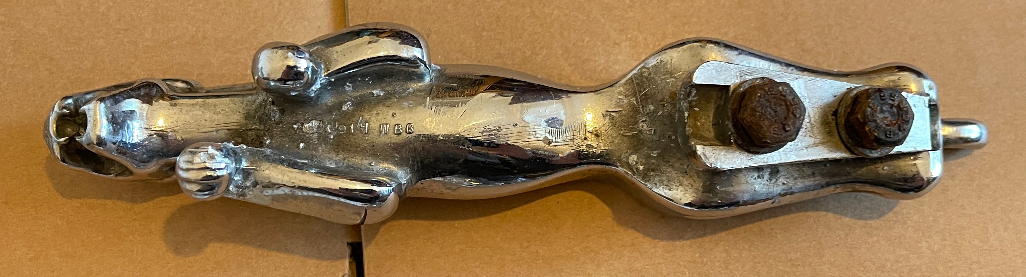 Vintage Jaguar Car Jaguar Mascot - 7 3/4" long. - Image 3 of 4