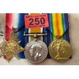 WW1 Trio to the Highland Light Infantry plus 2 Camerons Badges.
