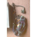 Set of Antique/Vintage Half Size Bagpipes Robertson? - 24 1/2" long.