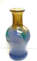 Unique, large sized, Monart Scottish Art Glass Vase - 45cm tall.