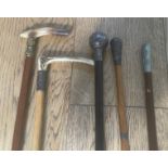 Lot of 2 Swagger Sticks - Ladies Cane - Riding Crop etc.