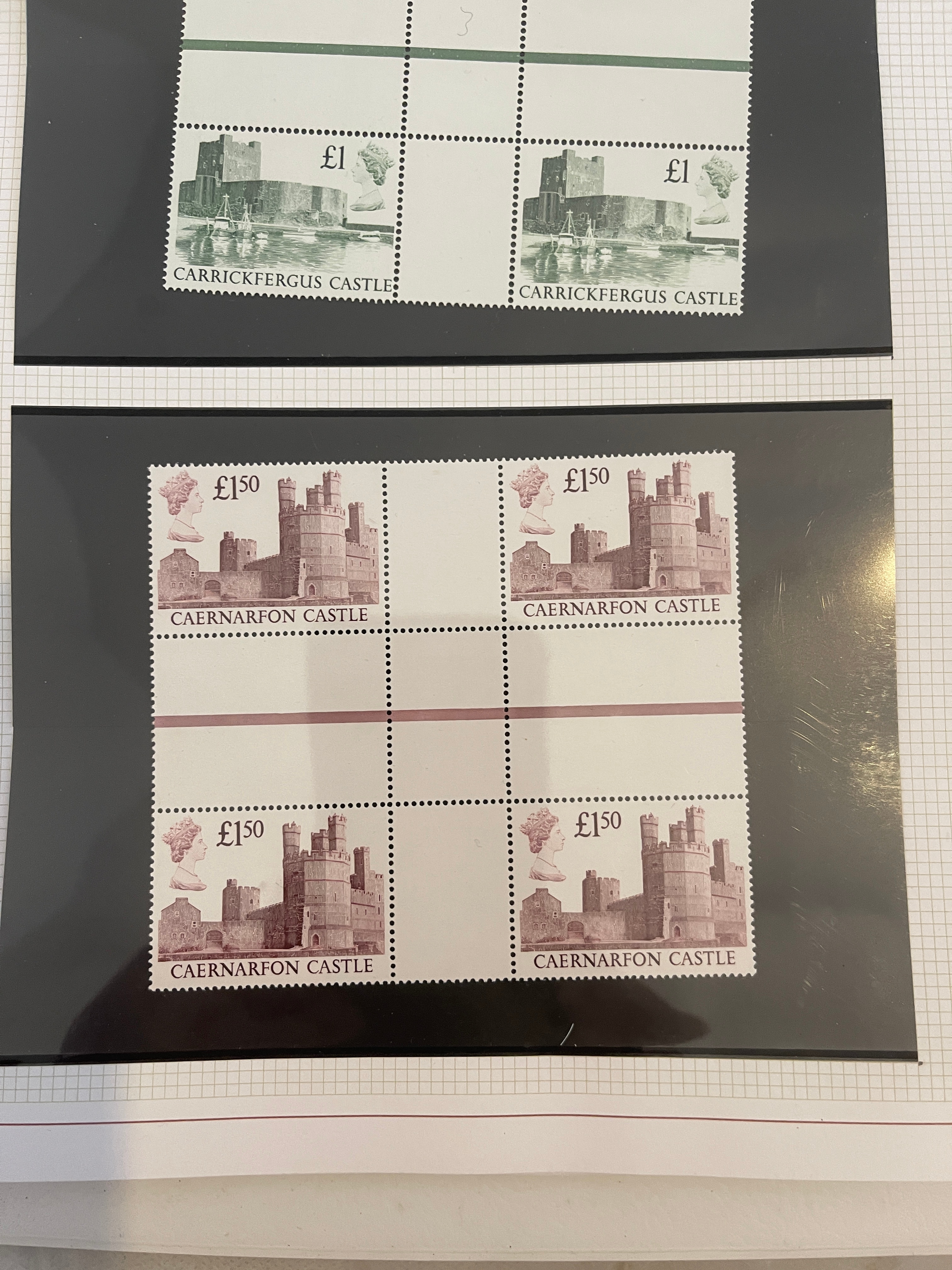 2 x Sheets of High Value United Kingdom Stamps. - Image 3 of 6