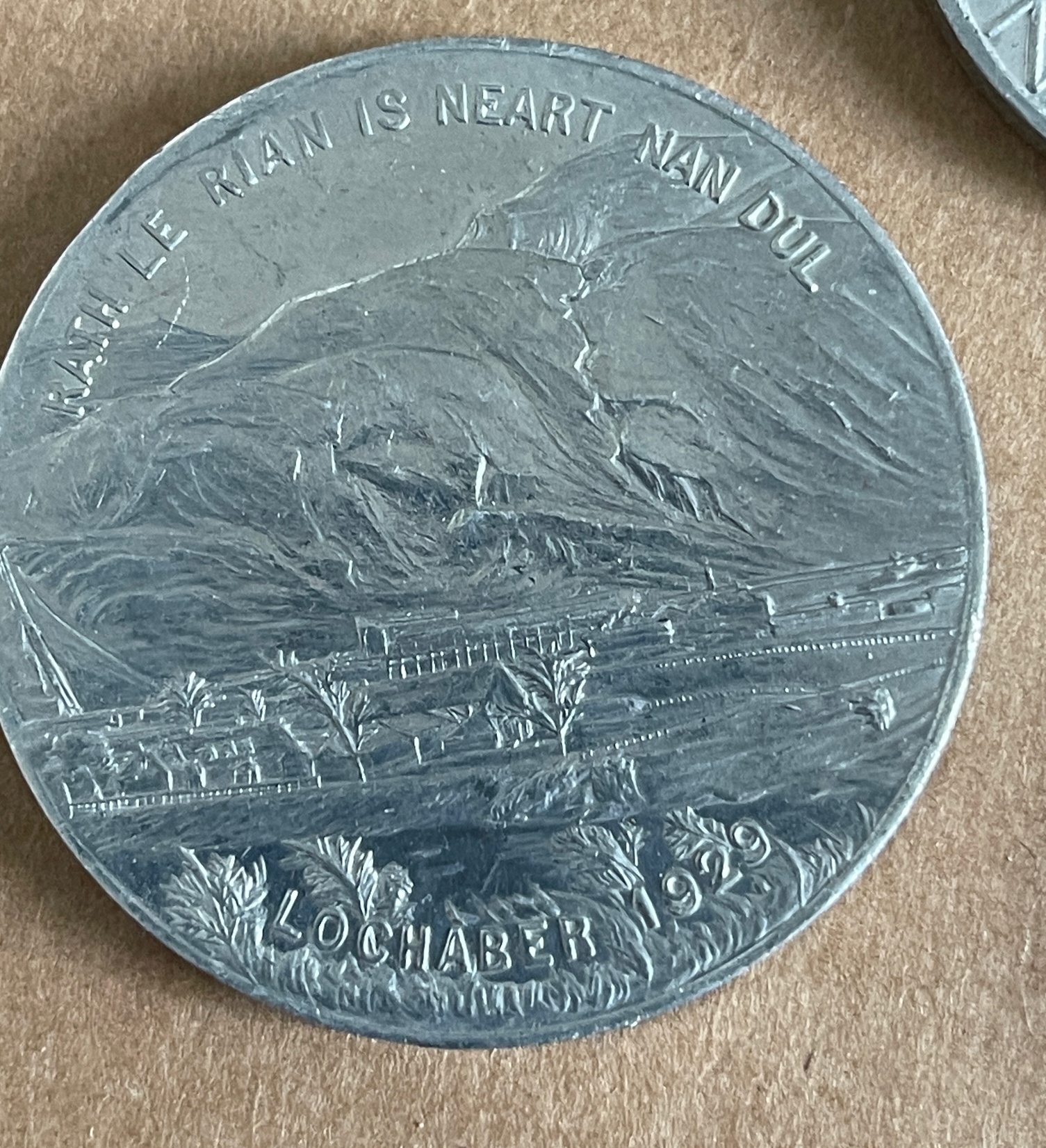 Lot of Various Antique/Vintage White Metal Medals including Lochaber Aliminium 1929 example. - Image 6 of 8