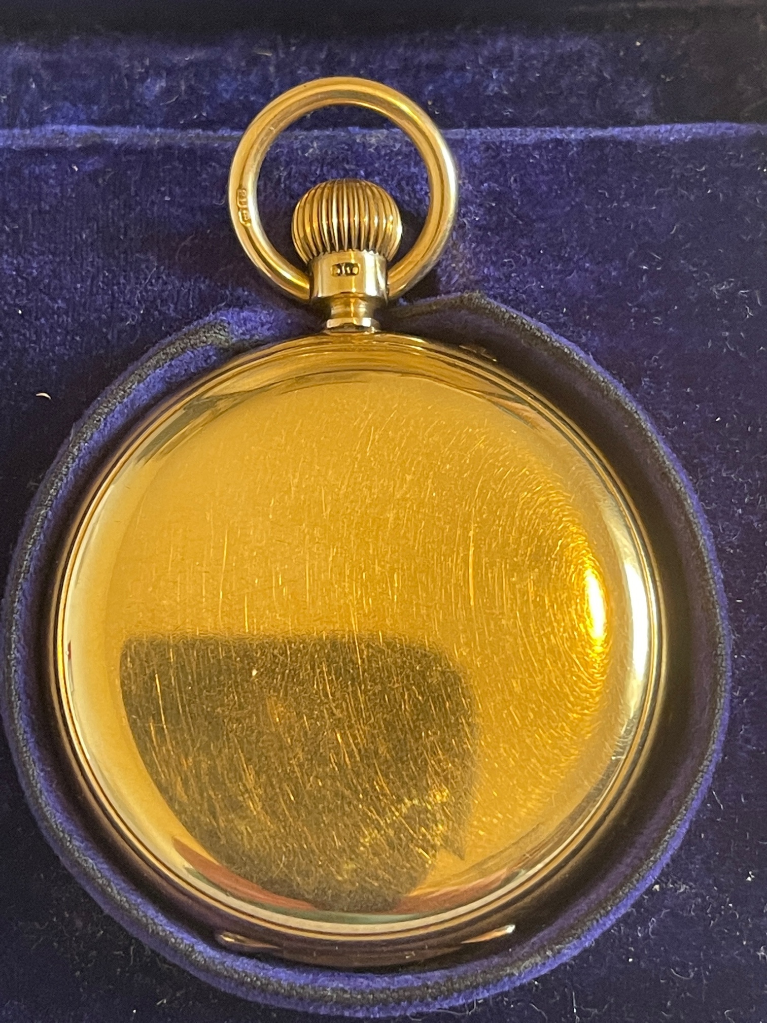 Antique Hunt&Roskell 18ct Gold Full Hunter Pocket Watch-working with Cameron Highlanders Inscription - Image 4 of 9