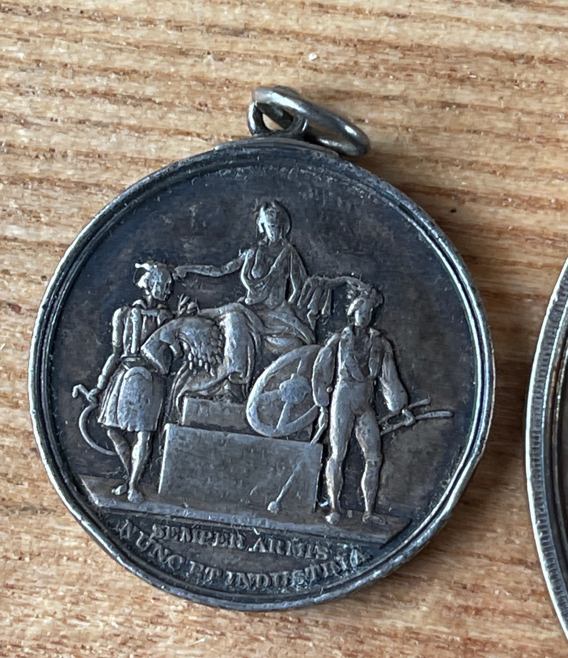 Lot of 4 Antique Agricultural Medals - British Dairymaids Association-Sir Edward Bart Medal etc. - Image 6 of 9