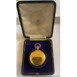 Antique Hunt&Roskell 18ct Gold Full Hunter Pocket Watch-working with Cameron Highlanders Inscription