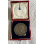 Boxed Queen Victoria 1837-1897 Medal - 58mm diameter.