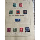 Album of Vintage German Stamps.