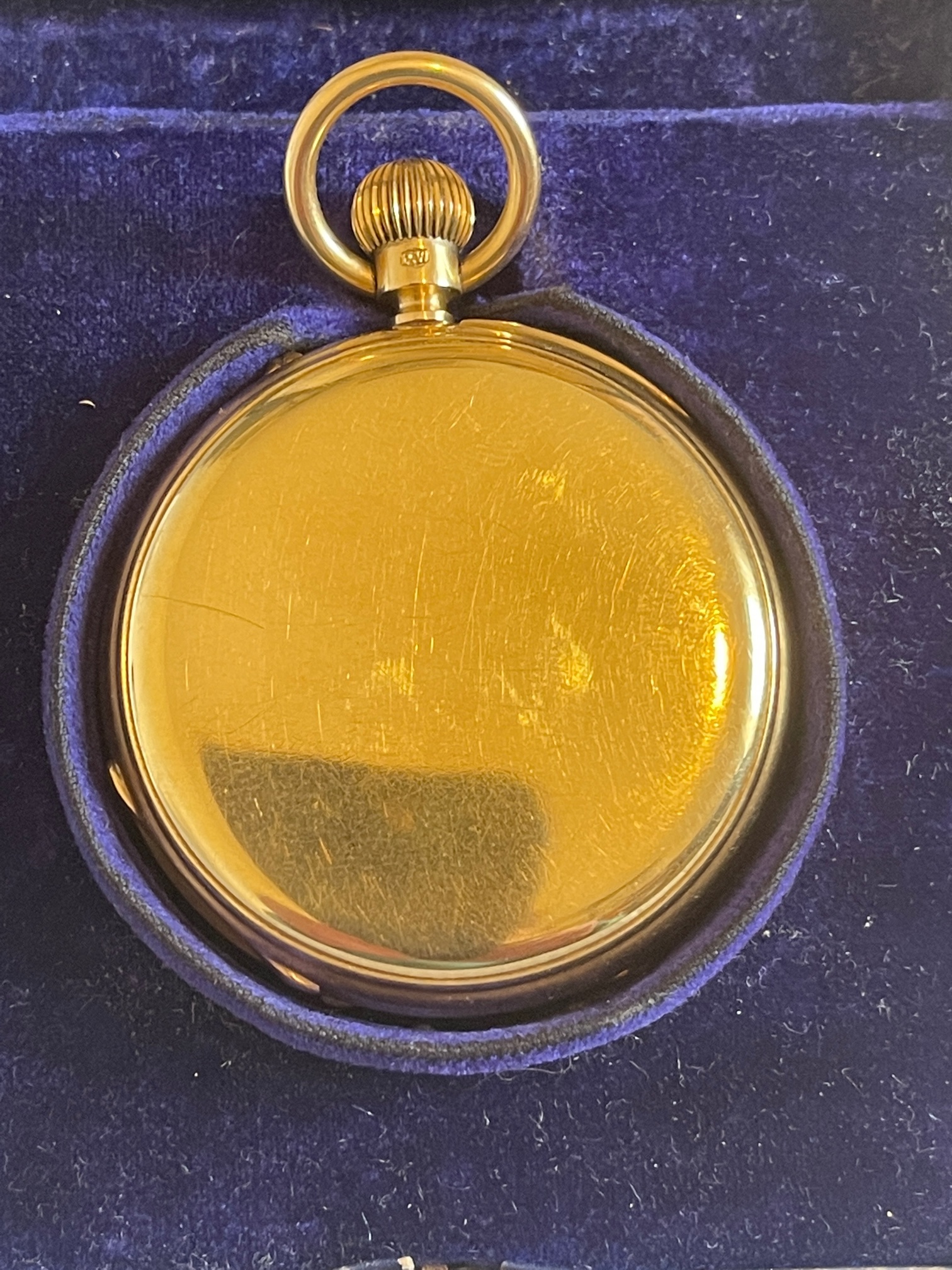 Antique Hunt&Roskell 18ct Gold Full Hunter Pocket Watch-working with Cameron Highlanders Inscription - Image 5 of 9