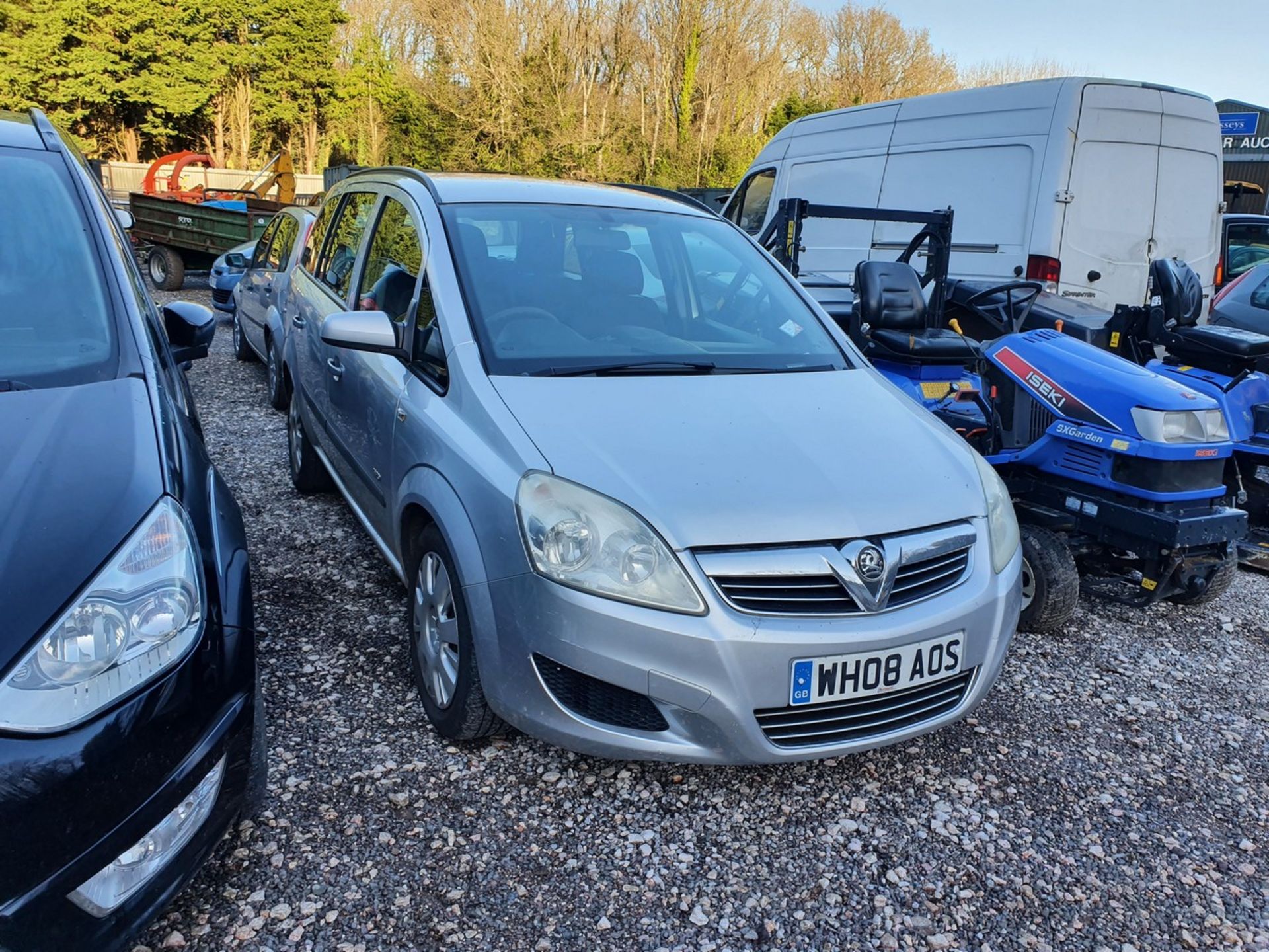 08/08 VAUXHALL ZAFIRA LIFE - 1598cc 5dr MPV (Silver, 86k)