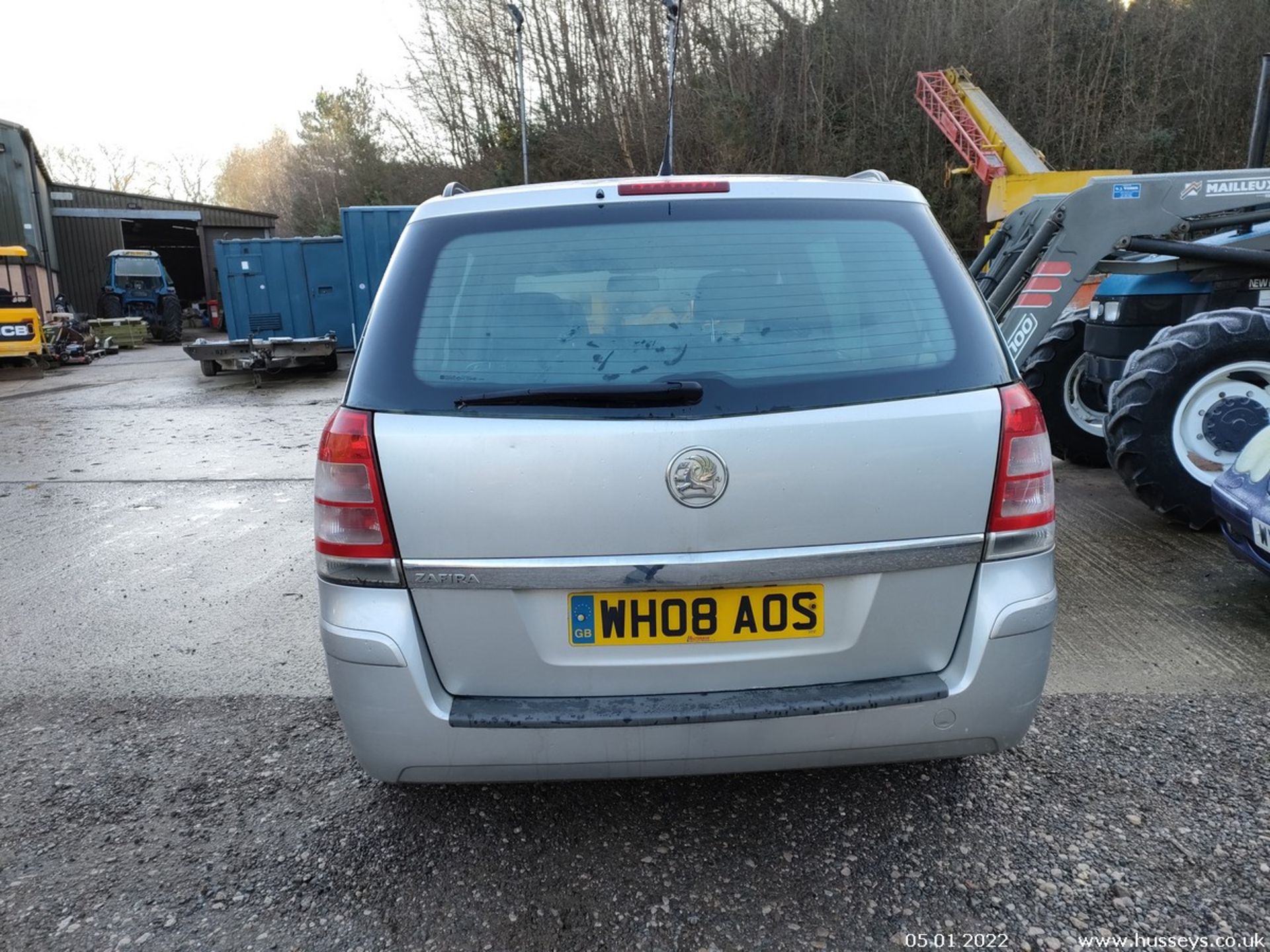 08/08 VAUXHALL ZAFIRA LIFE - 1598cc 5dr MPV (Silver, 86k) - Image 24 of 50