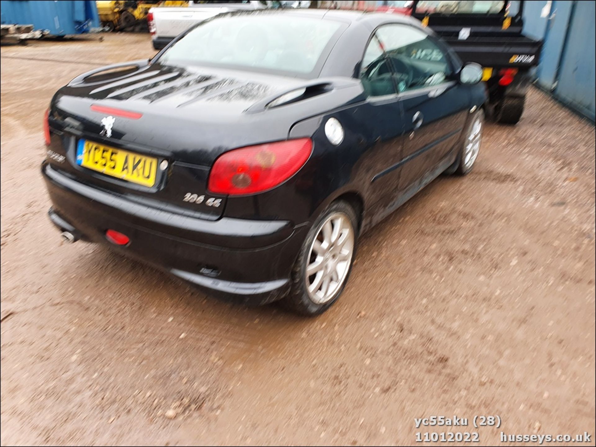 05/55 PEUGEOT 206 CC ALLURE HDI - 1560cc 2dr Convertible (Black, 100k) - Image 28 of 28