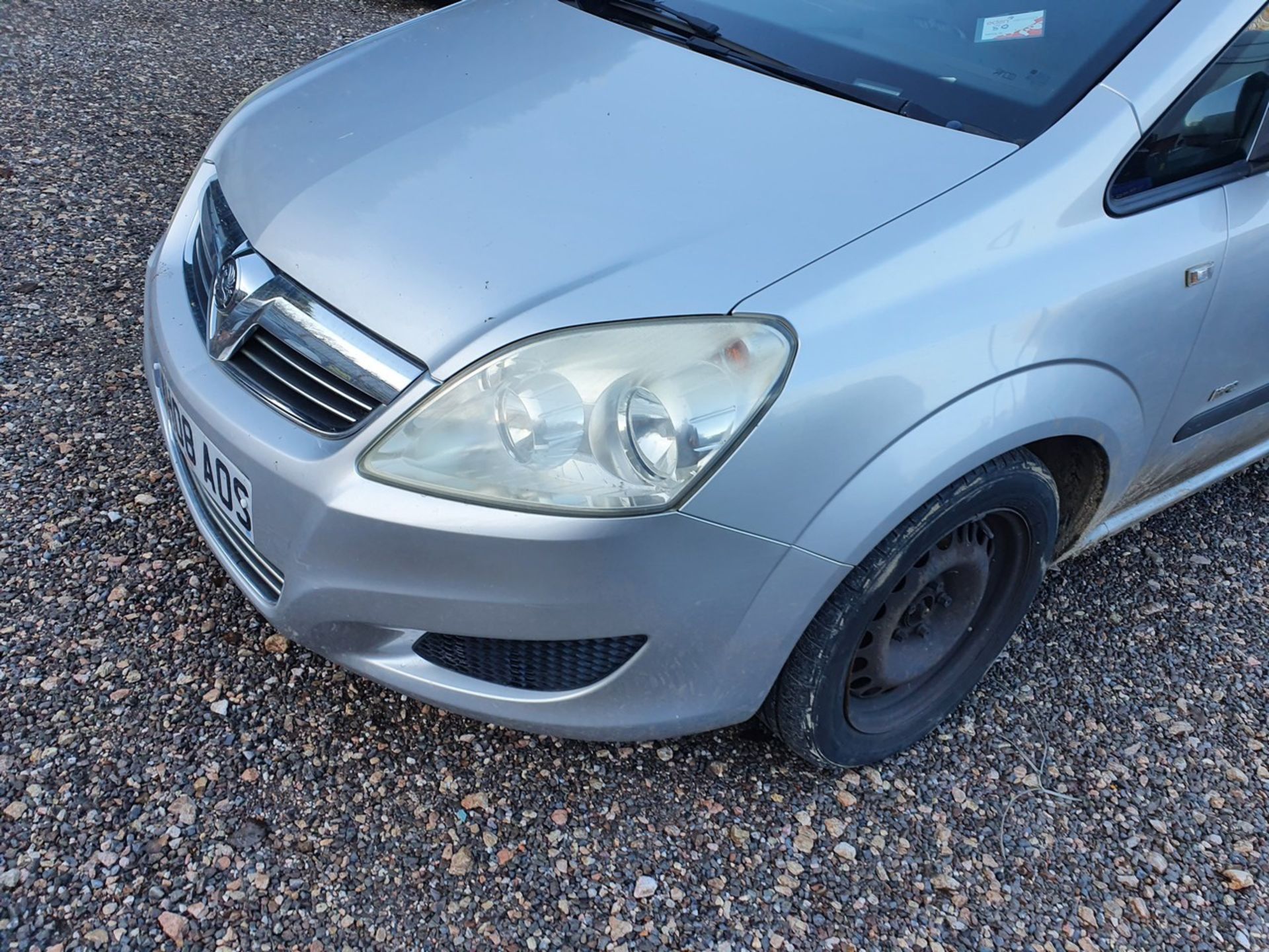 08/08 VAUXHALL ZAFIRA LIFE - 1598cc 5dr MPV (Silver, 86k) - Image 46 of 50